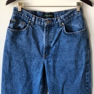 Ralph Lauren High Rise 11” Mom Jeans 29” Waist
